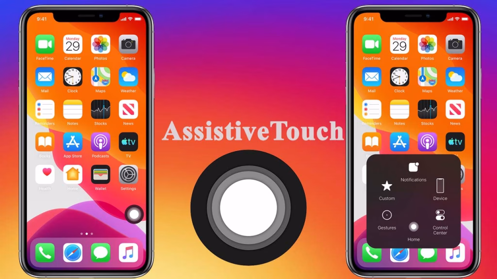 Cach bat nut home ao tren iphone11 pic1