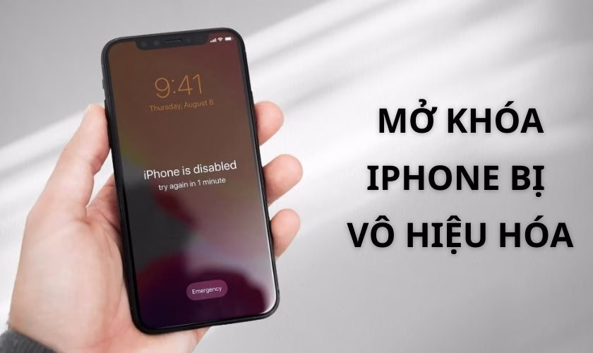IPhone bi vo hieu hoa